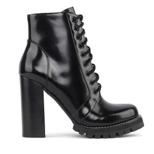 Jeffrey Campbell Women’s Legion Lace Up Black Boot